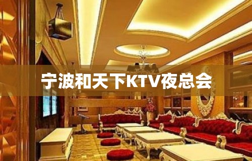 宁波和天下KTV夜总会