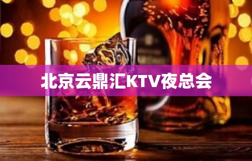 北京云鼎汇KTV夜总会