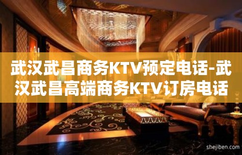 武汉武昌商务KTV预定电话-武汉武昌高端商务KTV订房电话