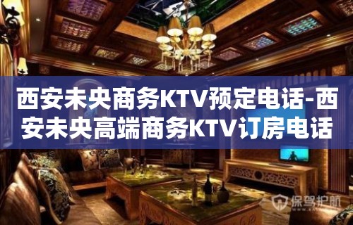 西安未央商务KTV预定电话-西安未央高端商务KTV订房电话