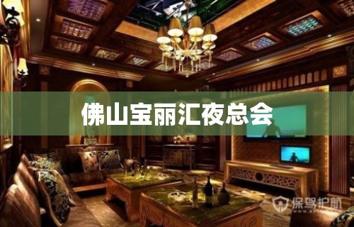 佛山宝丽汇夜总会