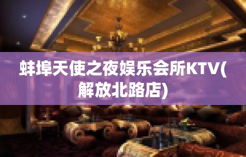 蚌埠天使之夜娱乐会所KTV(解放北路店)