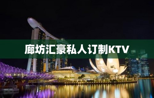 廊坊汇豪私人订制KTV