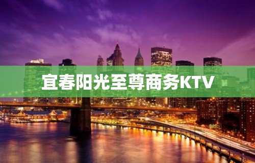 宜春阳光至尊商务KTV