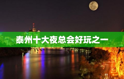 泰州十大夜总会好玩之一