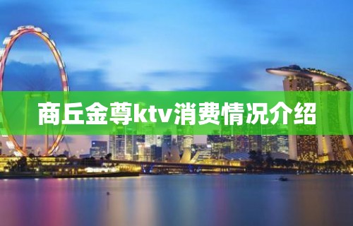 商丘金尊ktv消费情况介绍