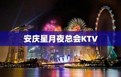 安庆星月夜总会KTV