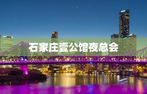 石家庄壹公馆夜总会