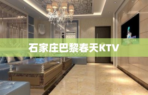 石家庄巴黎春天KTV