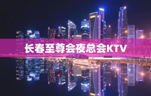 长春至尊会夜总会KTV