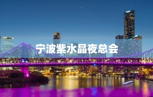 宁波紫水晶夜总会