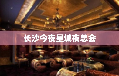 长沙今夜星城夜总会