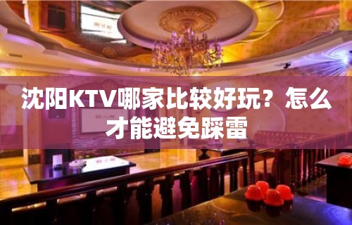 沈阳KTV哪家比较好玩？怎么才能避免踩雷