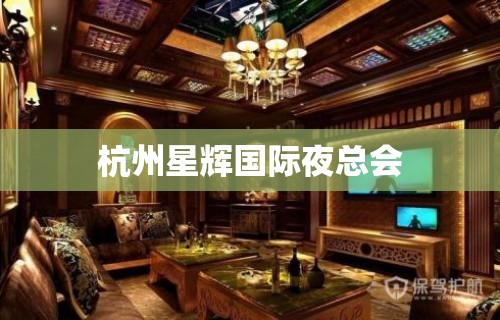 杭州星辉国际夜总会