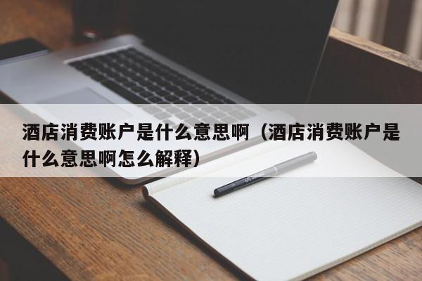 酒店消费账户是什么意思啊（酒店消费账户是什么意思啊怎么解释）