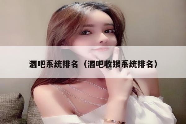 酒吧系统排名（酒吧收银系统排名）